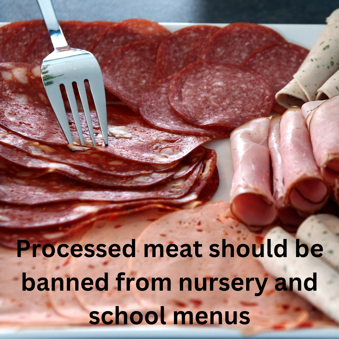 Processed meat ban